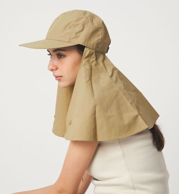 UNITED ARROWS green label relaxing「【別注】＜コカゲル＞3WAY ネックガード キャップ UVカット」|キャップ・キャスケット|BEIGE