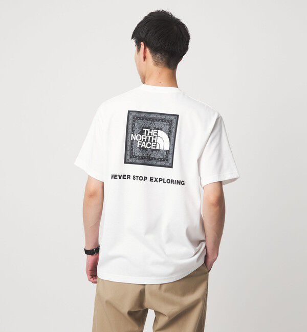 UNITED ARROWS green label relaxing「【WEB限定】＜THE NORTH FACE＞ショートスリーブ バンダナ Tシャツ」|Tシャツ・カットソー|OFF WHITE
