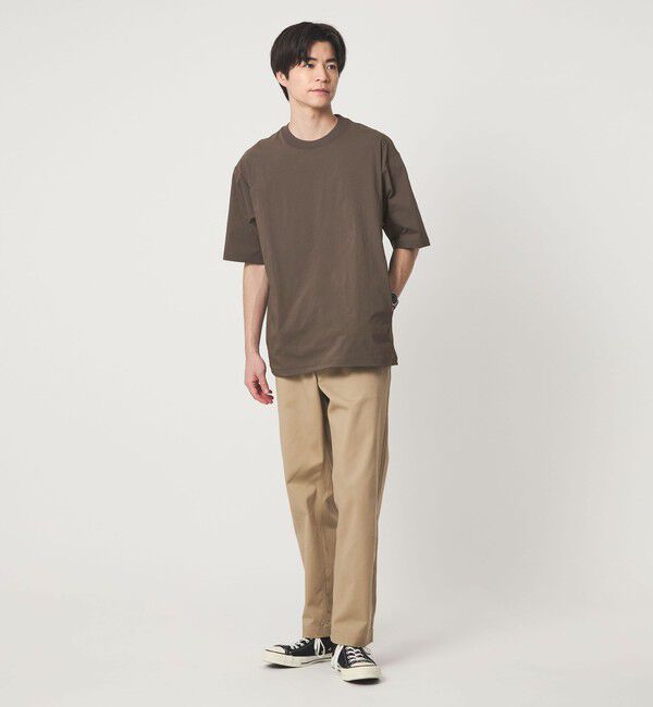 UNITED ARROWS green label relaxing「WONDER CLOTH クルーネック 半袖 Tシャツ -ストレッチ・接触冷感・吸水速乾-」|Tシャツ・カットソー|
