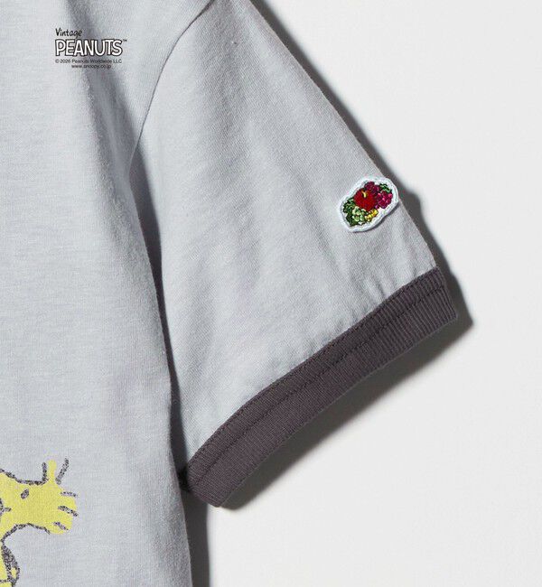 UNITED ARROWS green label relaxing「【別注】＜FRUIT OF THE LOOM &times; PEANUTS＞リンガーTシャツ / キッズ  110cm-130cm」|Tシャツ・カットソー|