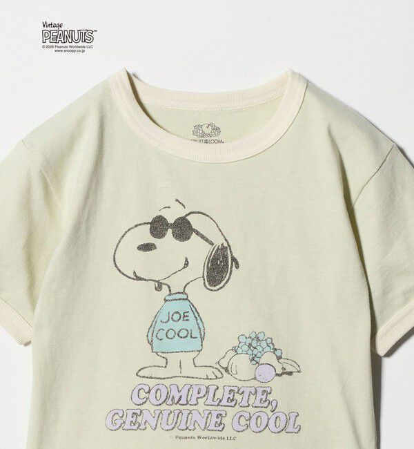 UNITED ARROWS green label relaxing「【別注】＜FRUIT OF THE LOOM &times; PEANUTS＞リンガーTシャツ / キッズ  110cm-130cm」|Tシャツ・カットソー|