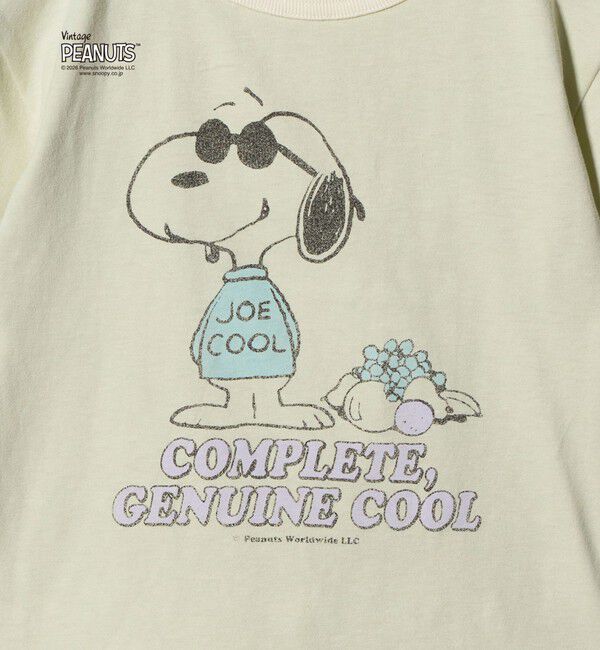 UNITED ARROWS green label relaxing「【別注】＜FRUIT OF THE LOOM &times; PEANUTS＞リンガーTシャツ / キッズ  110cm-130cm」|Tシャツ・カットソー|