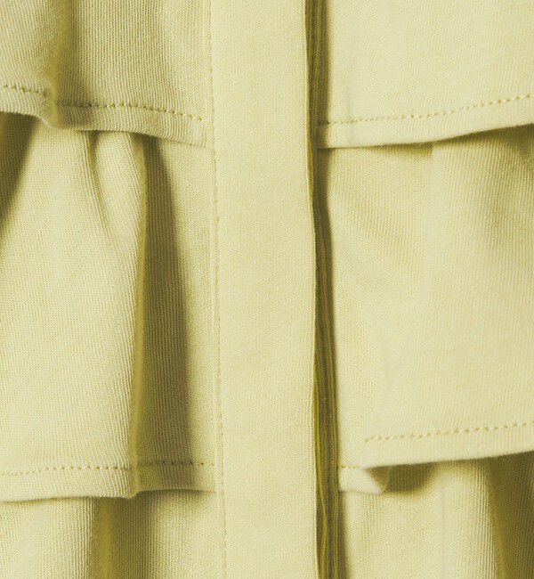 EMMEL REFINES「＜EMMEL REFINES＞EM ティアードフリル カットソー トップス」|Tシャツ・カットソー|