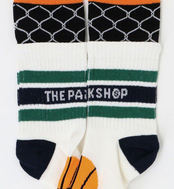 UNITED ARROWS green label relaxing「＜THE PARK SHOP＞バスケットボール ソックス / キッズ 19cm-24cm」|ソックス|