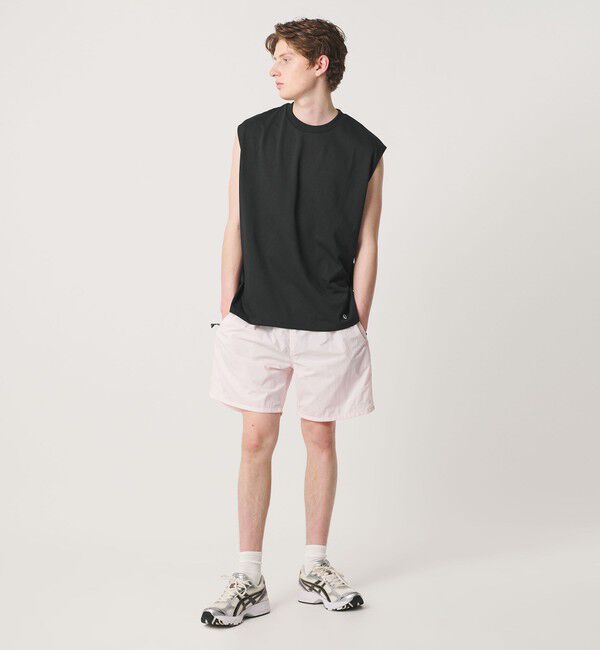 California General Store「＜CGS.＞リサイクル ポリエステル LUCK ノースリーブ Tシャツ 吸水速乾 UV軽減」|タンクトップ|