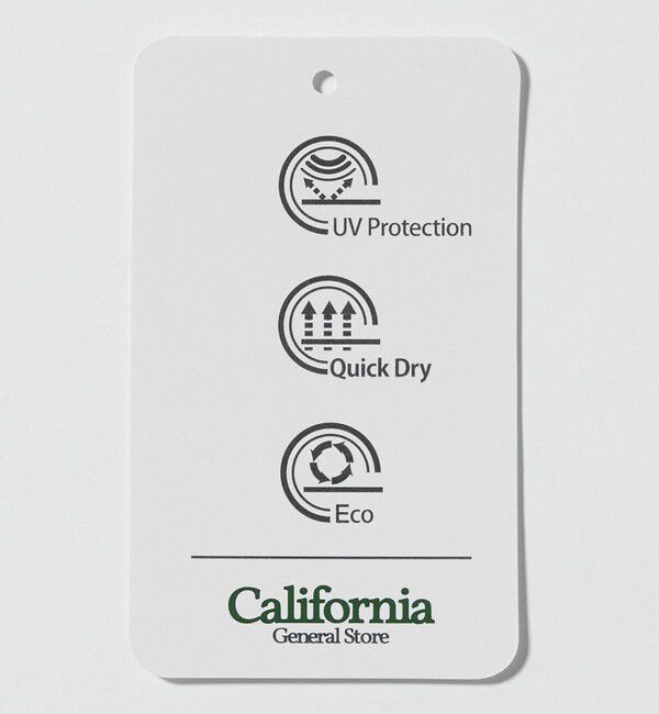 California General Store「＜CGS.＞リサイクル ポリエステル LUCK ノースリーブ Tシャツ 吸水速乾 UV軽減」|タンクトップ|