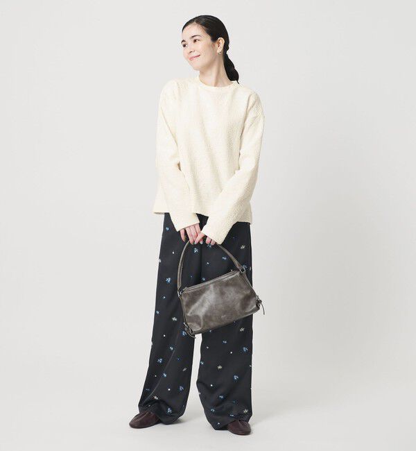 BEAUTY&YOUTH UNITED ARROWS「ジャガード クルーネック プルオーバー」|Tシャツ・カットソー|