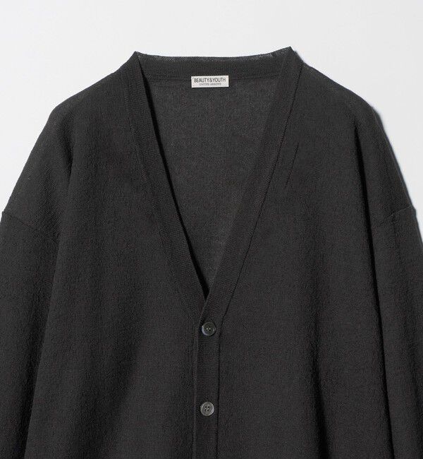 BEAUTY&YOUTH UNITED ARROWS「エアミラノ Vネック カーディガン ウォッシャブル 抗菌 防臭機能付き」|カーディガン|