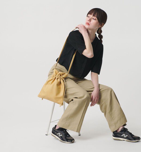 BEAUTY&YOUTH UNITED ARROWS「【別注】＜Folna＞レザー ドロスト ショルダーバッグ 2WAY」|ショルダー・メッセンジャー|