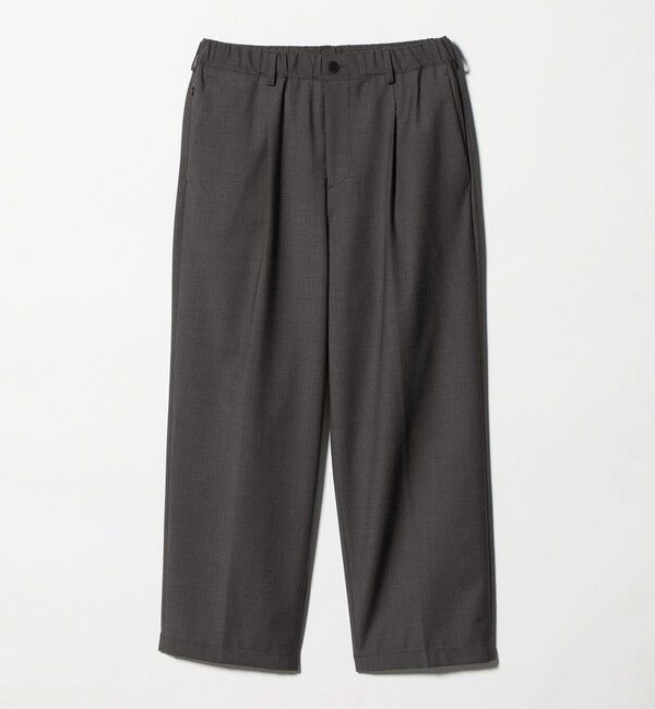 BEAUTY&YOUTH UNITED ARROWS「ウーステッド バギー イージー パンツ NO.10 ウォッシャブル」|チノ|