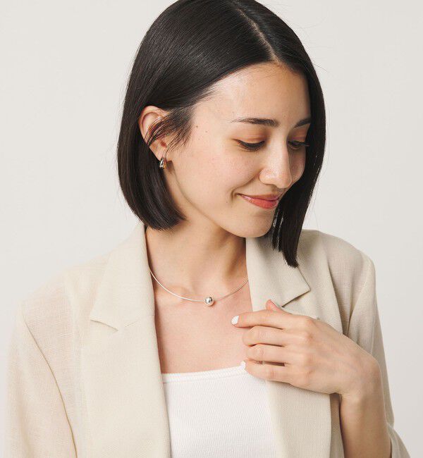 BEAUTY&YOUTH UNITED ARROWS「＜ERICKA NICOLAS BEGAY＞SHINY  ワンボール ネックレス」|ネックレス|