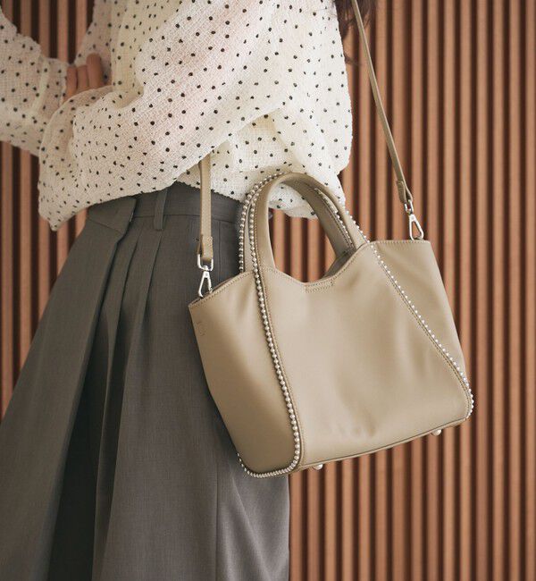 BEAUTY&YOUTH UNITED ARROWS「ナイロン ボールチェーン ミドル 2WAY トートバッグ はっ水」|トートバッグ|