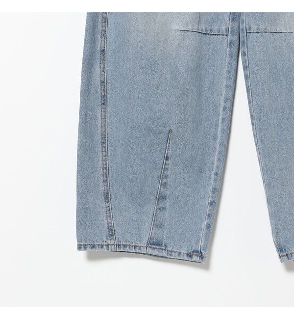 Ray BEAMS 「デニム バレル パンツ」|デニム|