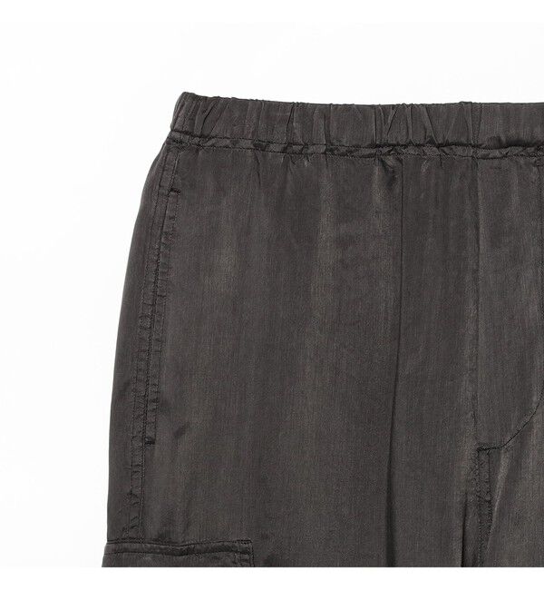 Demi-Luxe BEAMS 「YLEVE / キュプラ カーゴ パンツ」|チノ|