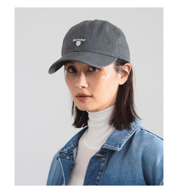 Demi-Luxe BEAMS 「【WEB限定】Barbour / CASCADE ロゴ キャップ」|ハット|