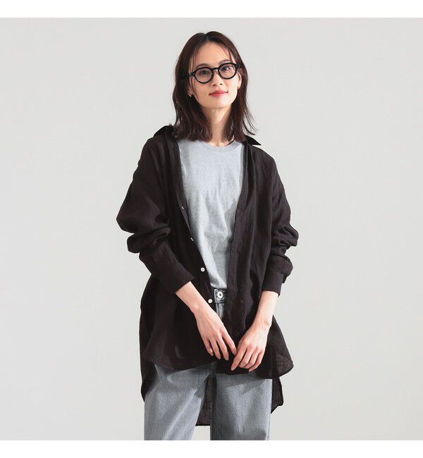 Demi-Luxe BEAMS 「:colon / リネンシャツ」|シャツ・ブラウス|