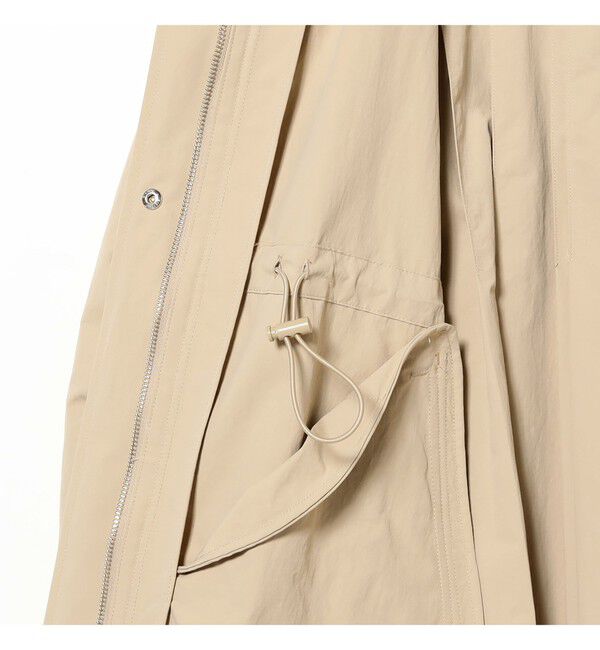 Ray BEAMS 「バック タック スタンドカラー コート（吸水速乾・UVカット）」|ダッフルコート|