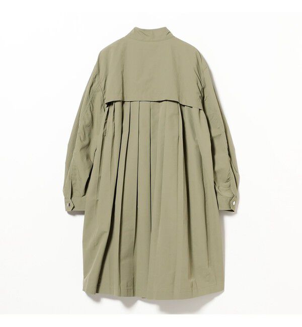 Ray BEAMS 「バック タック スタンドカラー コート（吸水速乾・UVカット）」|ダッフルコート|