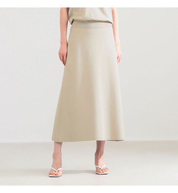 Demi-Luxe BEAMS 「SLOANE / 16ゲージ スムース編み スカート」|スカート|