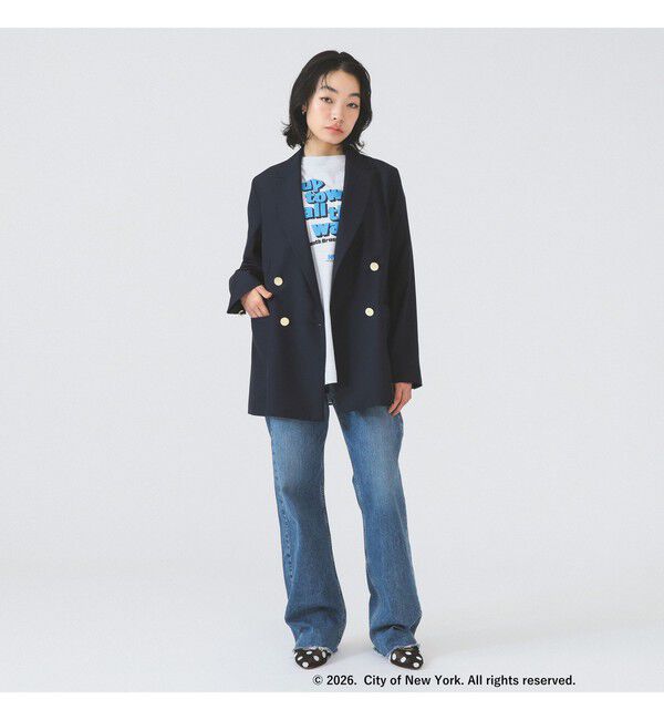 Ray BEAMS 「4ボタン ダブル ブレザー」|テーラードジャケット|