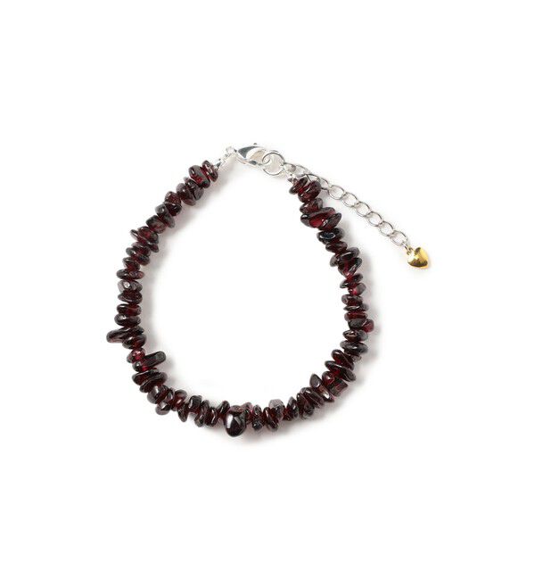 BEAMSBOY「ROSETTA PRAYER / CRYSTAL CHIP BRACELET」|その他|GARNET