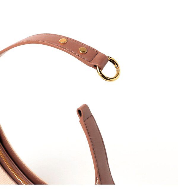 Ray BEAMS 「【WEB限定】JW PEI / Harlee shoulder bag BROWN CANVAS」|ショルダー・メッセンジャー|