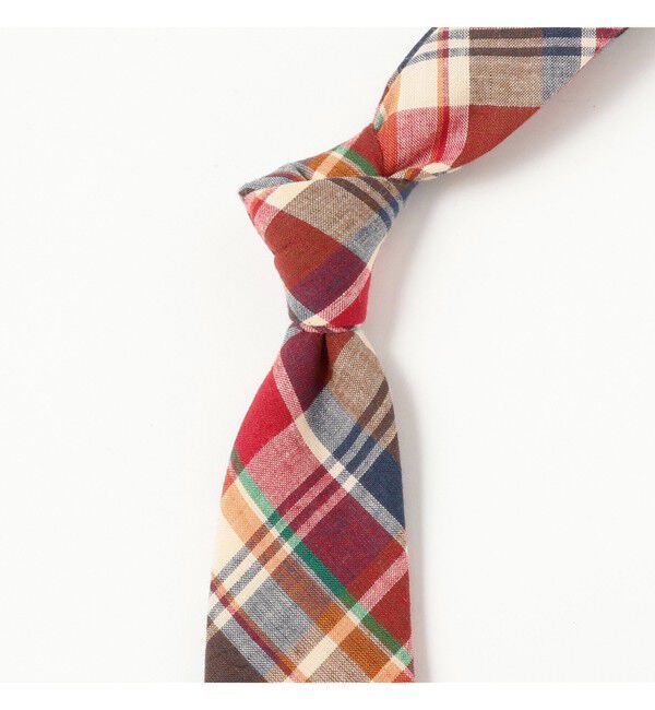 BEAMSBOY「マドラス チェック ネクタイ」|その他|