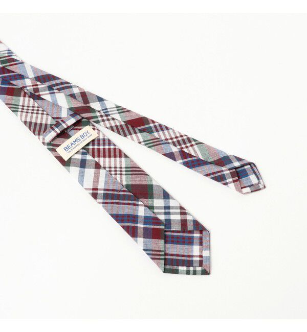 BEAMSBOY「マドラス チェック ネクタイ」|その他|