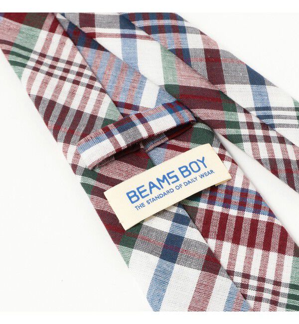 BEAMSBOY「マドラス チェック ネクタイ」|その他|