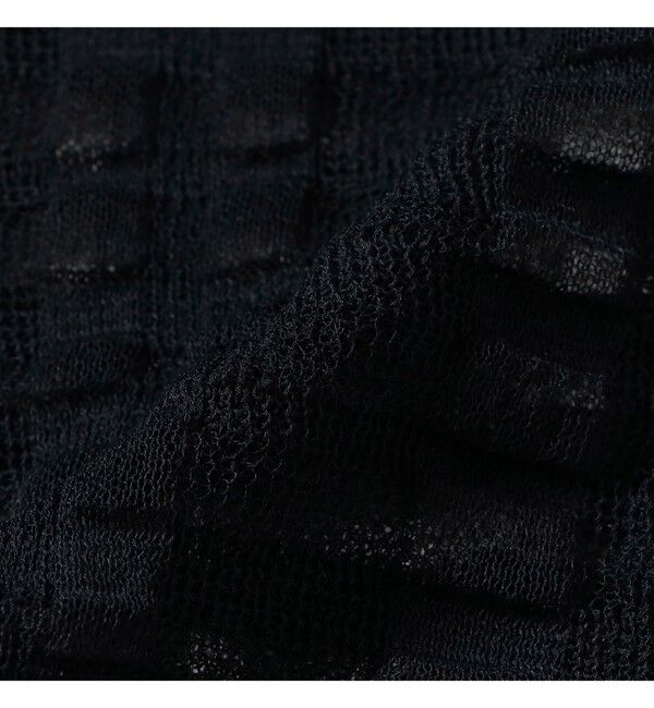 Demi-Luxe BEAMS 「TAN / チェックパターン プルオーバー ニット」|ニット・セーター|