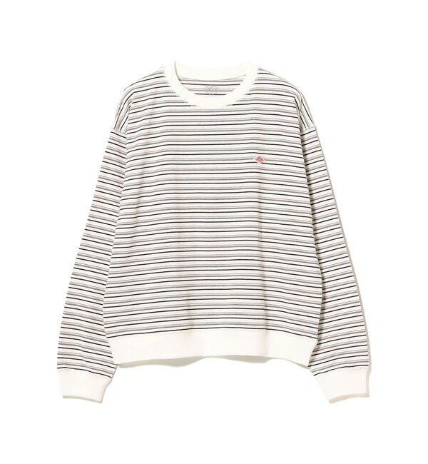 Ray BEAMS 「DANTON / ストライプ ロングスリーブ Tシャツ」|Tシャツ・カットソー|1109_ECRU*BLK