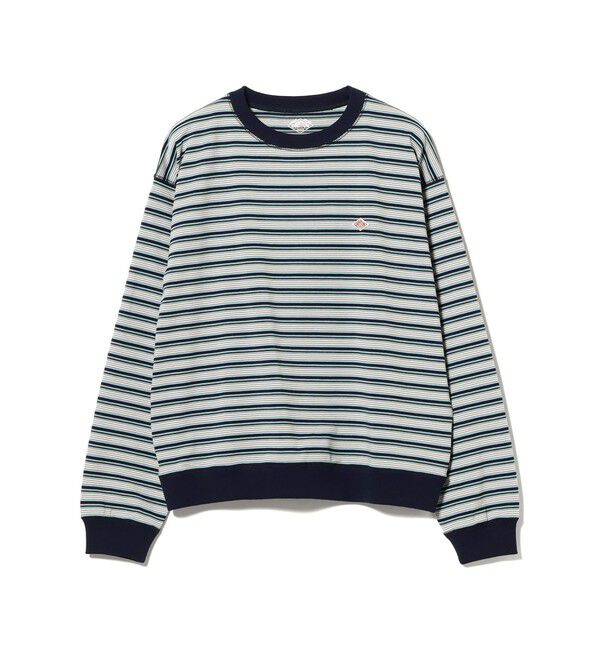 Ray BEAMS 「DANTON / ストライプ ロングスリーブ Tシャツ」|Tシャツ・カットソー|2606_BLUE*GREY