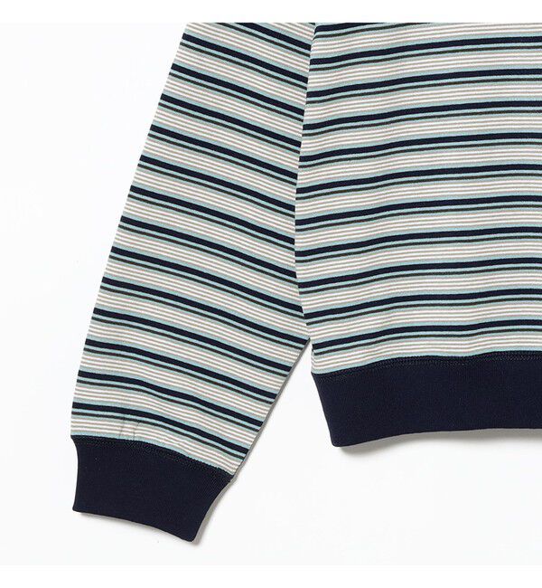 Ray BEAMS 「DANTON / ストライプ ロングスリーブ Tシャツ」|Tシャツ・カットソー|
