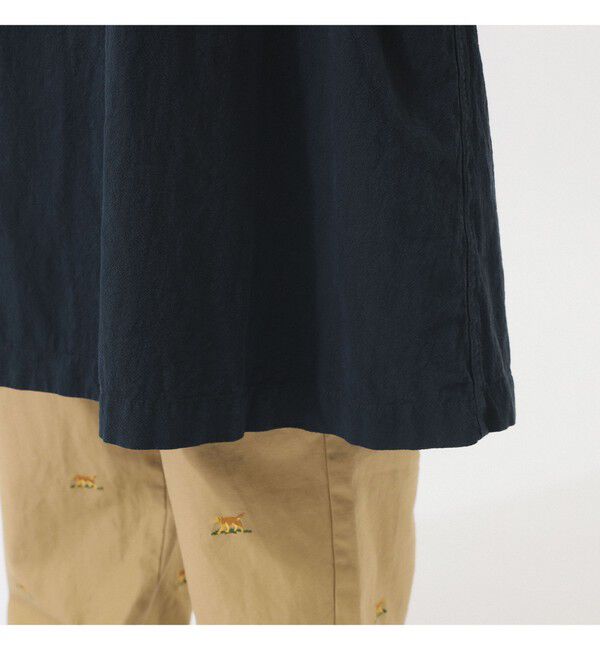 BEAMSBOY「コットン リネン ビッグ コート」|ダッフルコート|