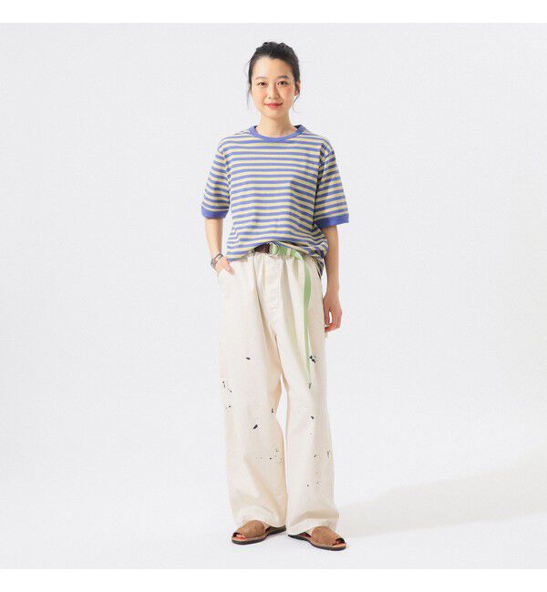 BEAMSBOY「ボーダー バインダー ショートスリーブ Tシャツ」|Tシャツ・カットソー|