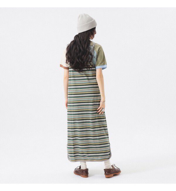 BEAMSBOY「マルチボーダー ワンピース」|ワンピース|