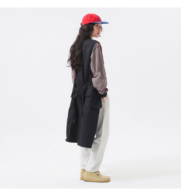 BEAMSBOY「ミリタリー ノースリーブ ワンピース」|ワンピース|