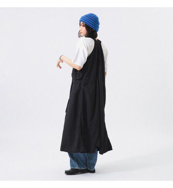 BEAMSBOY「ナイロン フィッシング ベスト アレンジ ワンピース」|ワンピース|