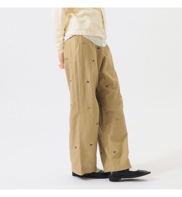 BEAMSBOY「ボーイ ドッグ エンブロイダリー チノ」|チノ|