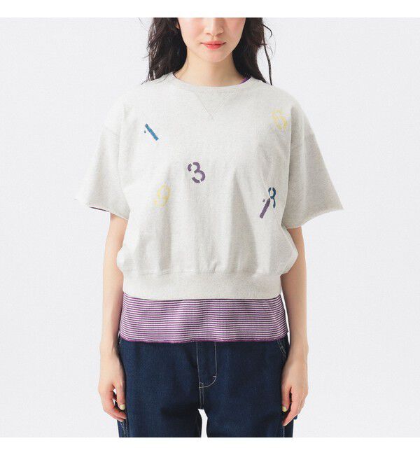 BEAMSBOY「ランダム ナンバリング ショートスリーブ」|Tシャツ・カットソー|