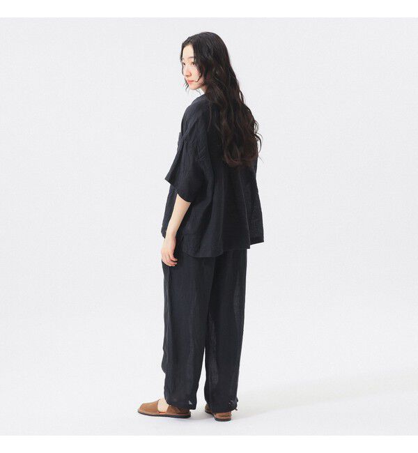 BEAMSBOY「リネン ソリッド ショートスリーブ」|シャツ・ブラウス|