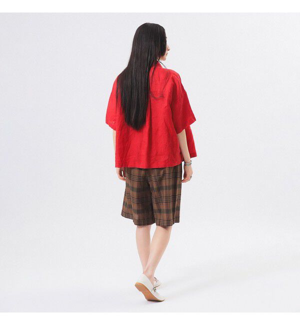 BEAMSBOY「リネン ソリッド ショートスリーブ」|シャツ・ブラウス|