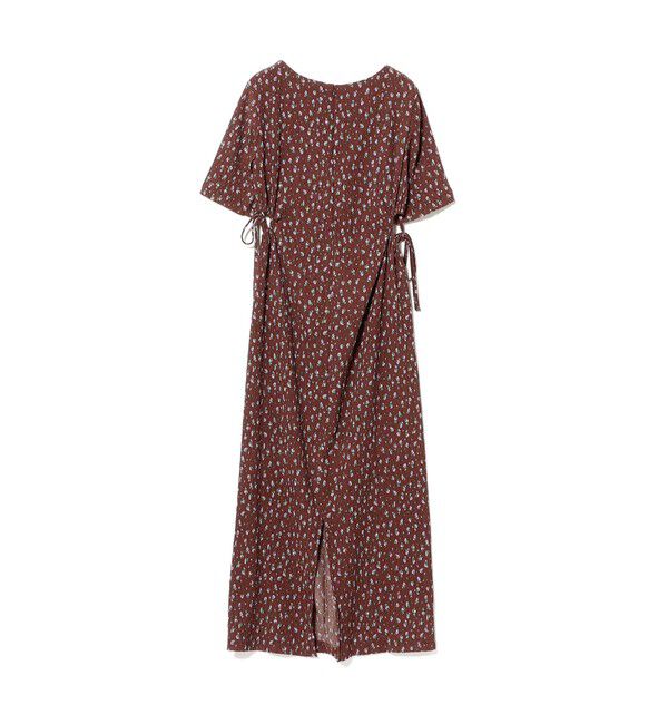 Ray BEAMS 「フラワー プリント カットアウト ワンピース」|ワンピース|