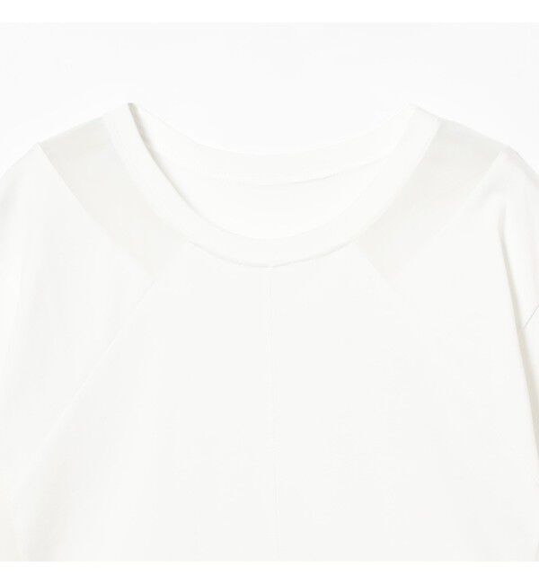 Ray BEAMS 「シアー キリカエ クルーネック Tシャツ」|Tシャツ・カットソー|