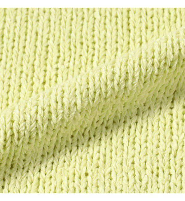 Demi-Luxe BEAMS 「コットン ローゲージ ロングスリーブ プルオーバー」|ニット・セーター|