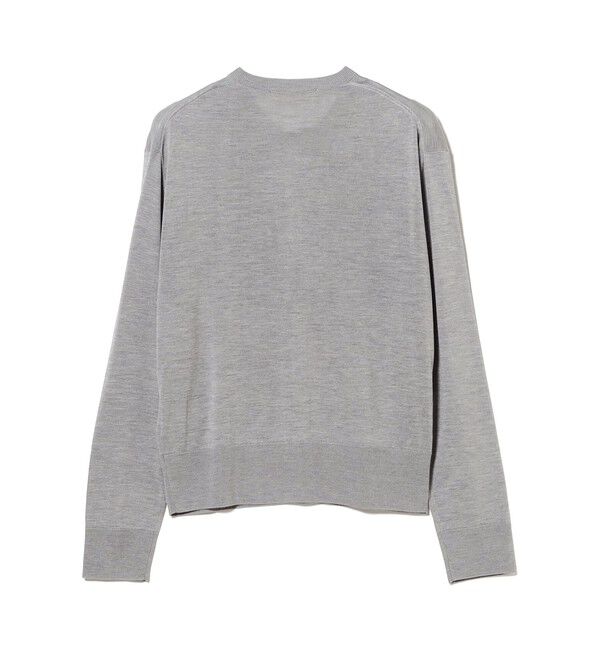 Demi-Luxe BEAMS 「シルク クルーネック カーディガン」|ニット・セーター|