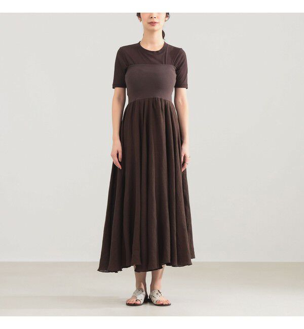 Demi-Luxe BEAMS 「AK+1 / リネン マキシスカート」|スカート|