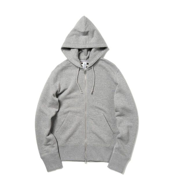 BEAMS PLUS「LOOPWHEELER / 別注 Slim Zip Sweat Hoody」|スウェット・ジャージ|H.GRY