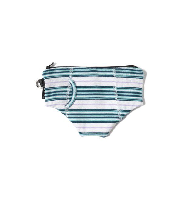 BEAMS「ボーダー ポーチ」|ポーチ|