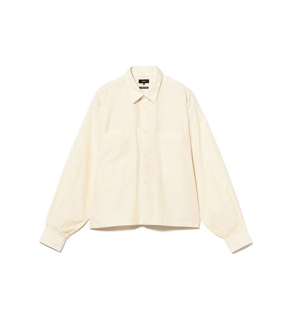 BEAMS「ワイドアーム レギュラーカラーシャツ」|シャツ・ブラウス|